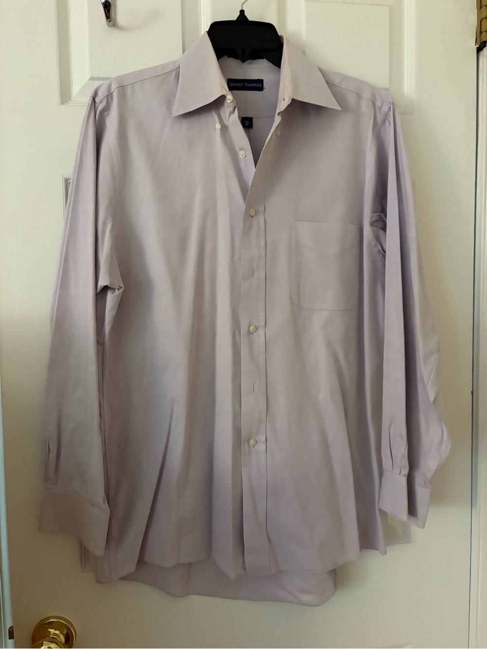 Grant Thomas Men's Lavender Dress Shirt